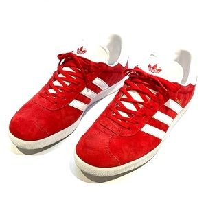 Adidas Original Gazzelle Men Red US Size 10 LIKE NEW